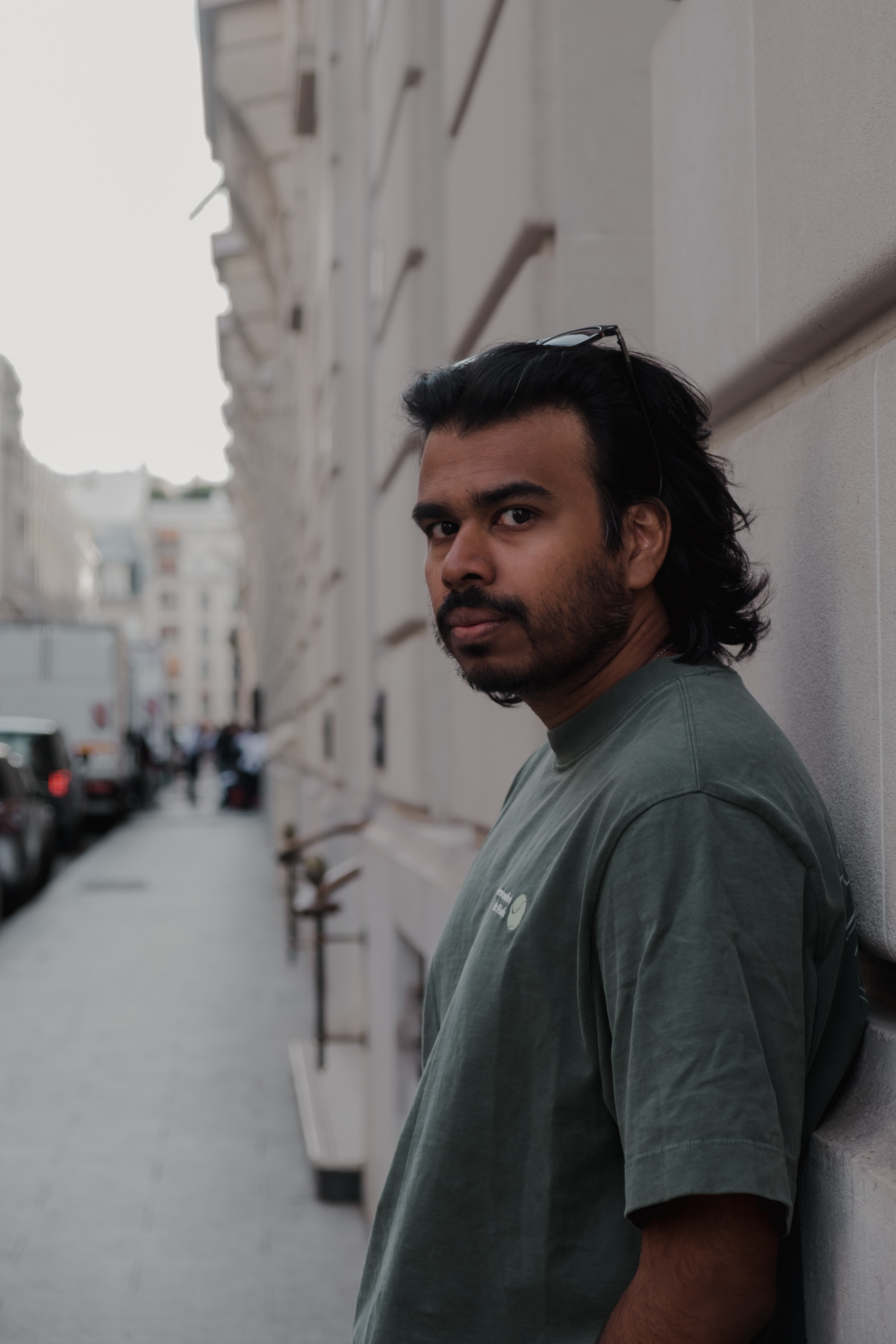 Portrait urbain masculin